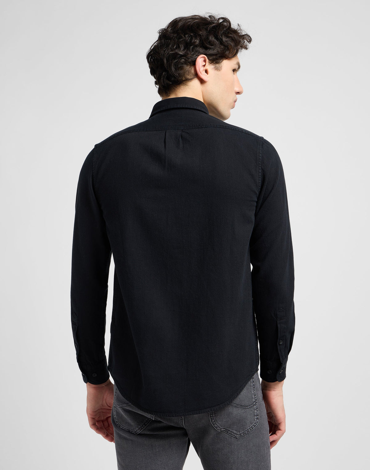 Lee Button Down in Black