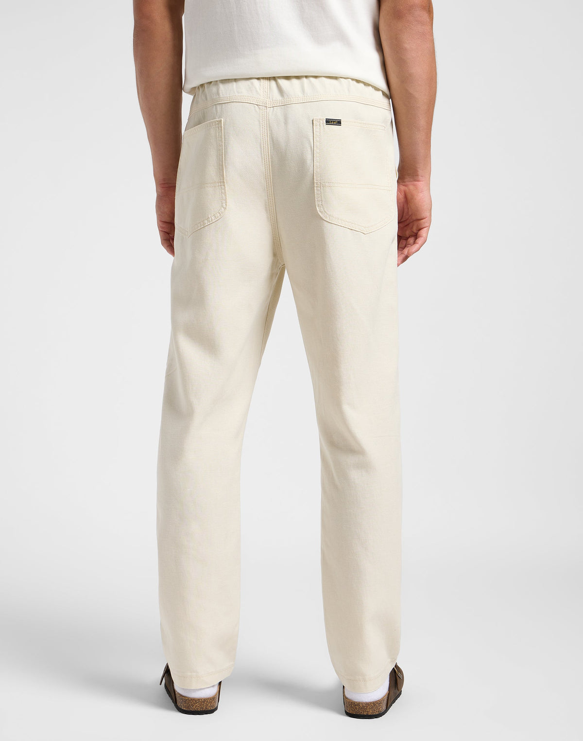 Utility Drawstring Pant in Soy Bean