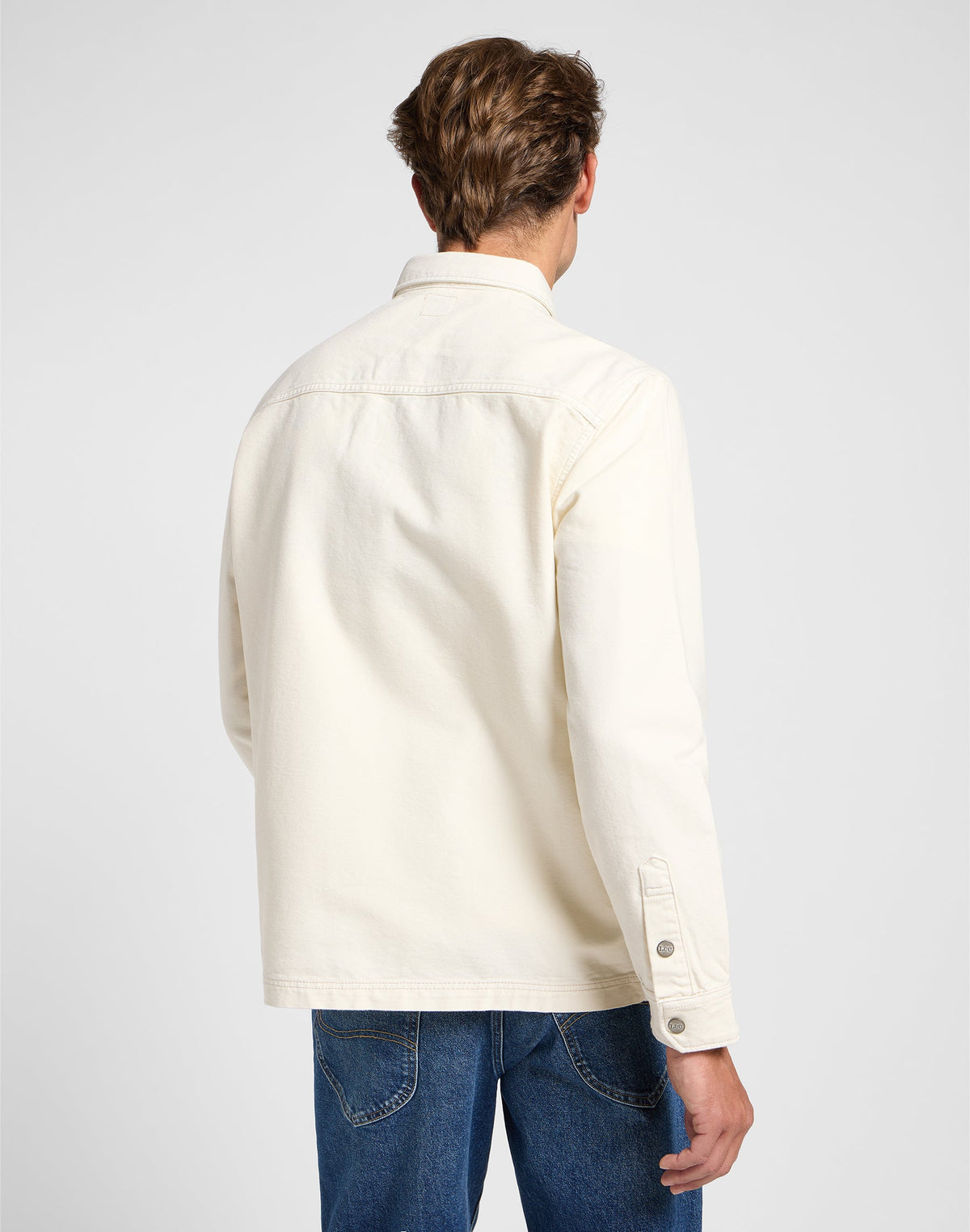 Workwear Overshirt in Ecru