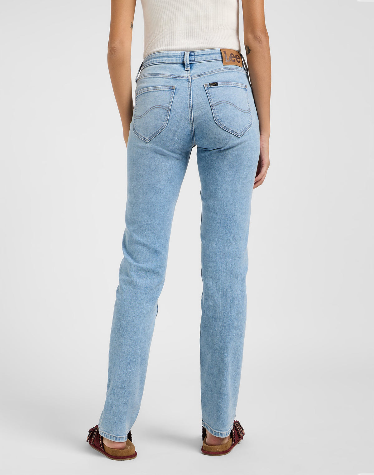 Marion Straight in Light Azul