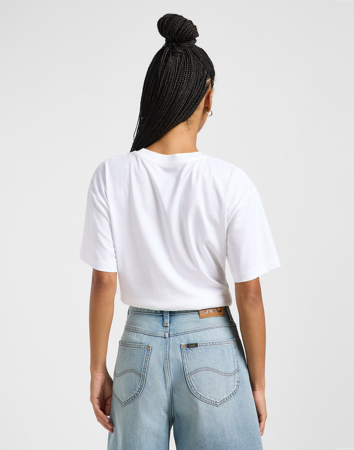 Graphic Tee in Bright White