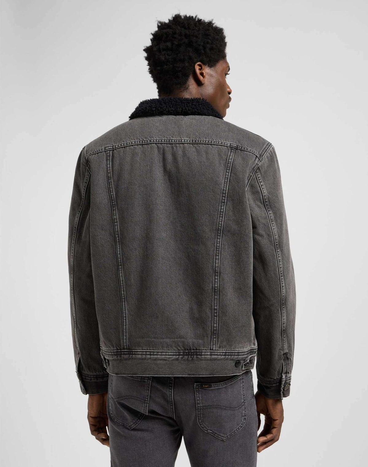 Sherpa Jacket in Deep Obsidian