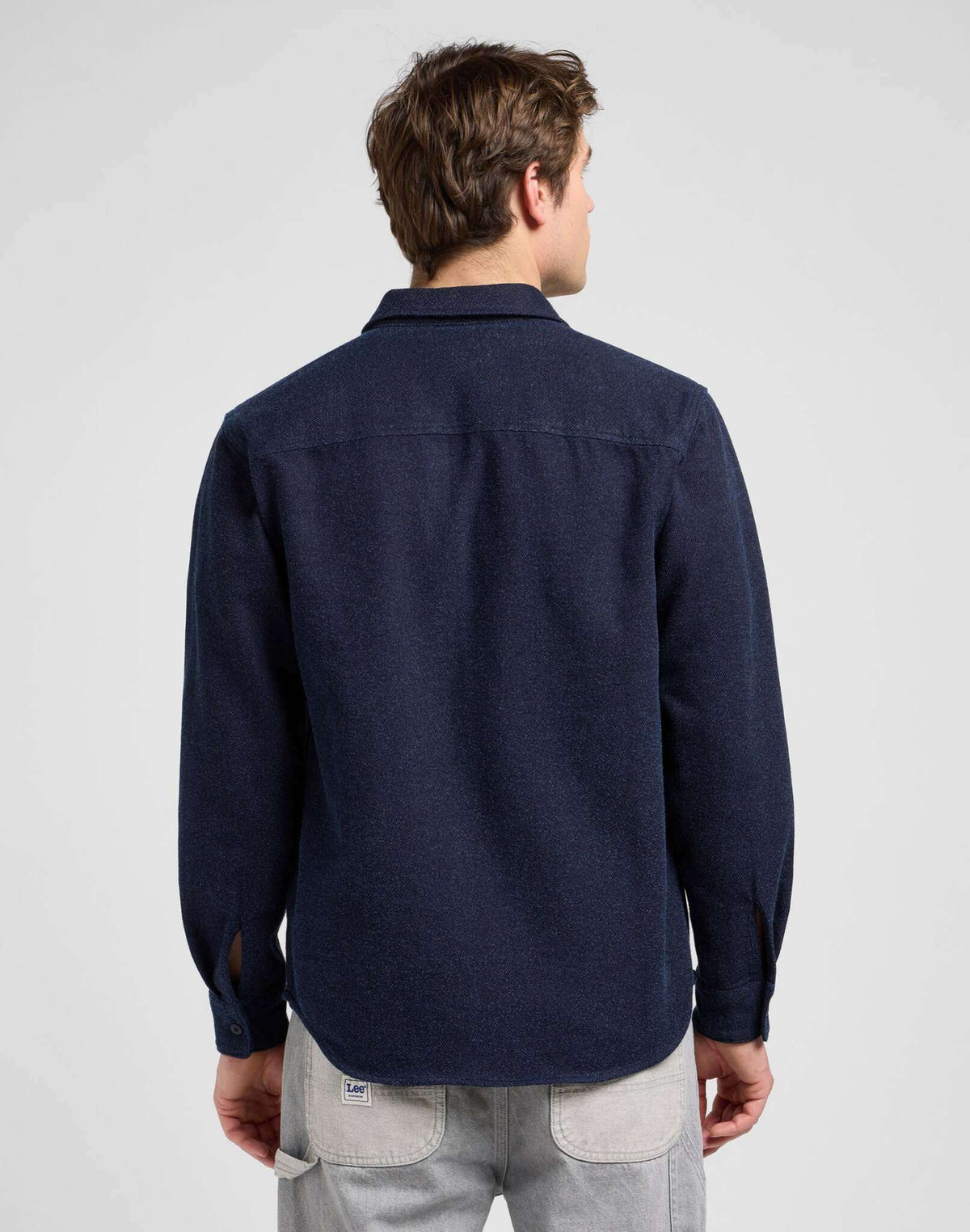 Workwear Shirt in Indigo Jaspe
