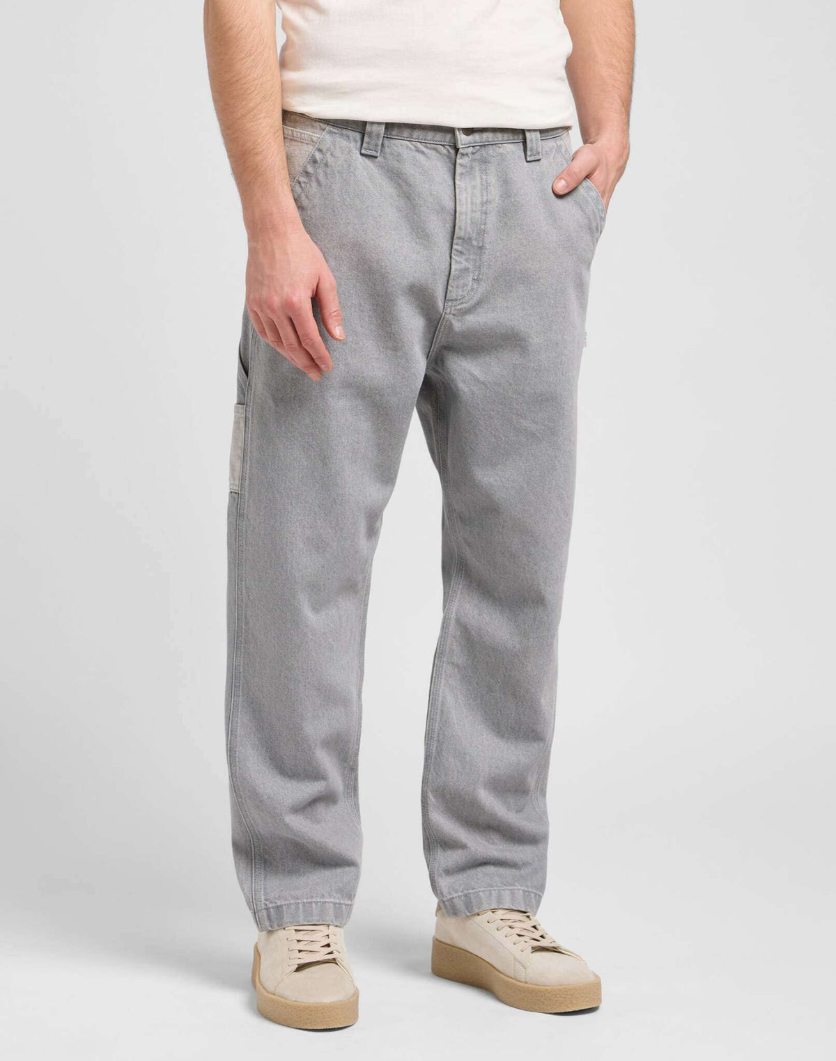 Slouchy Str Carpenter in Gemini Grey
