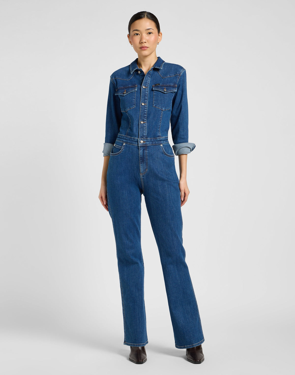 Western Jumpsuit in Upstream