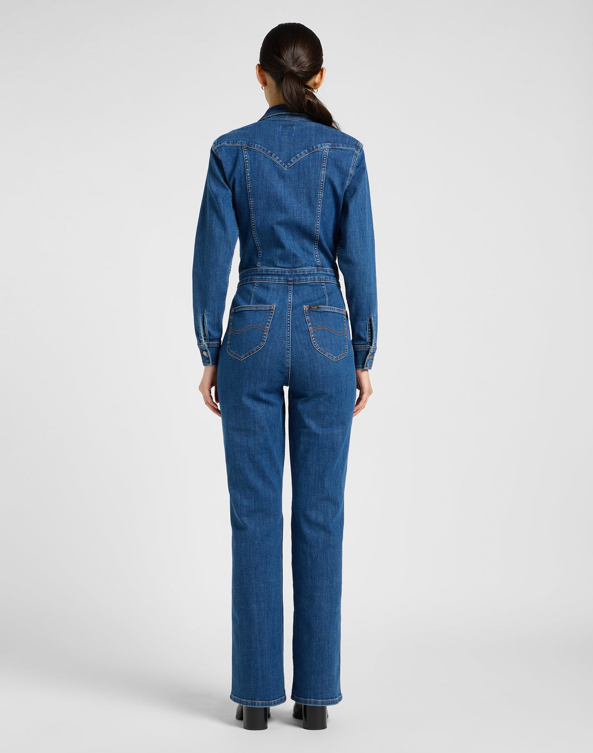 Western Jumpsuit in Upstream