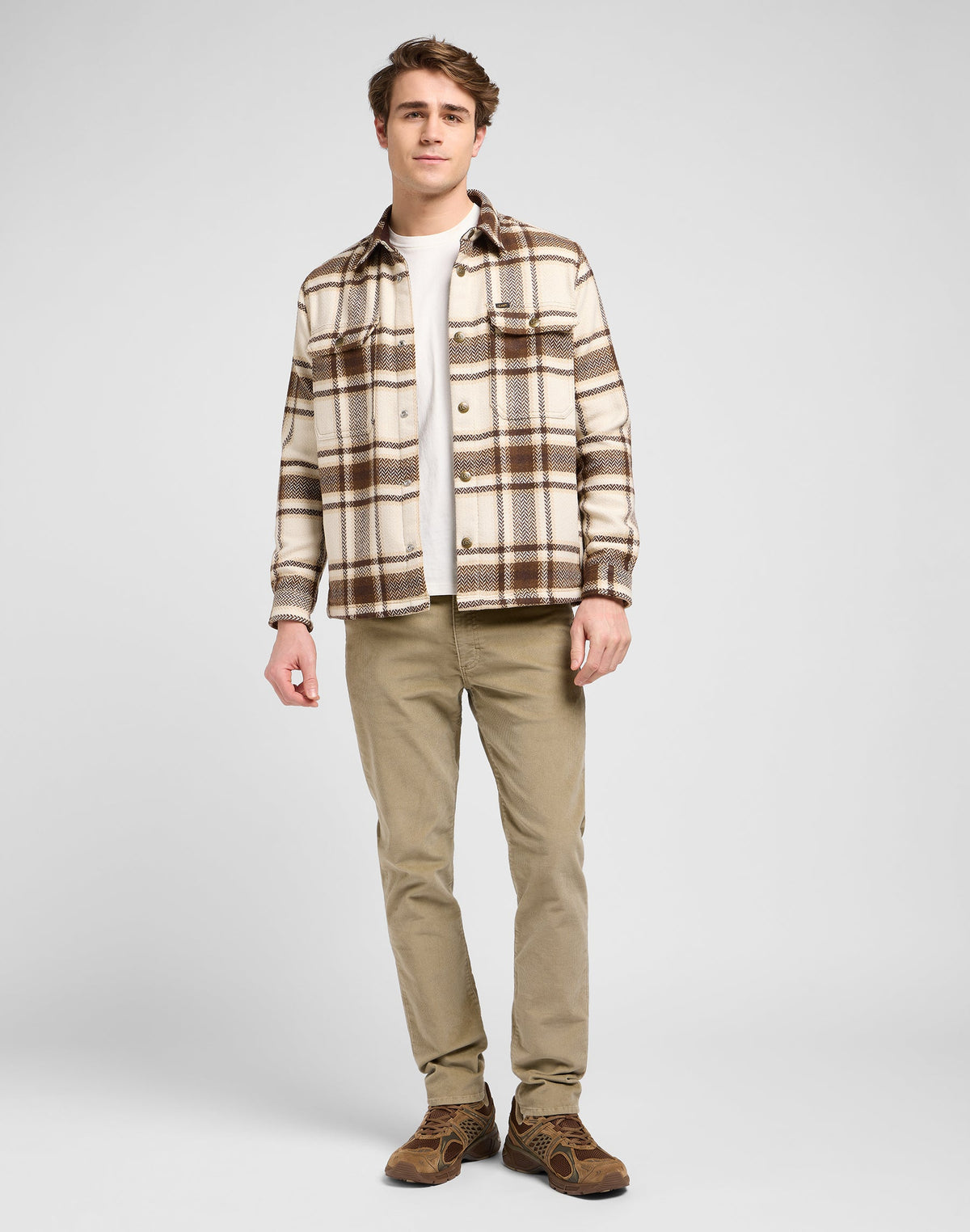 Relaxed Overshirt in Arabica Plaid