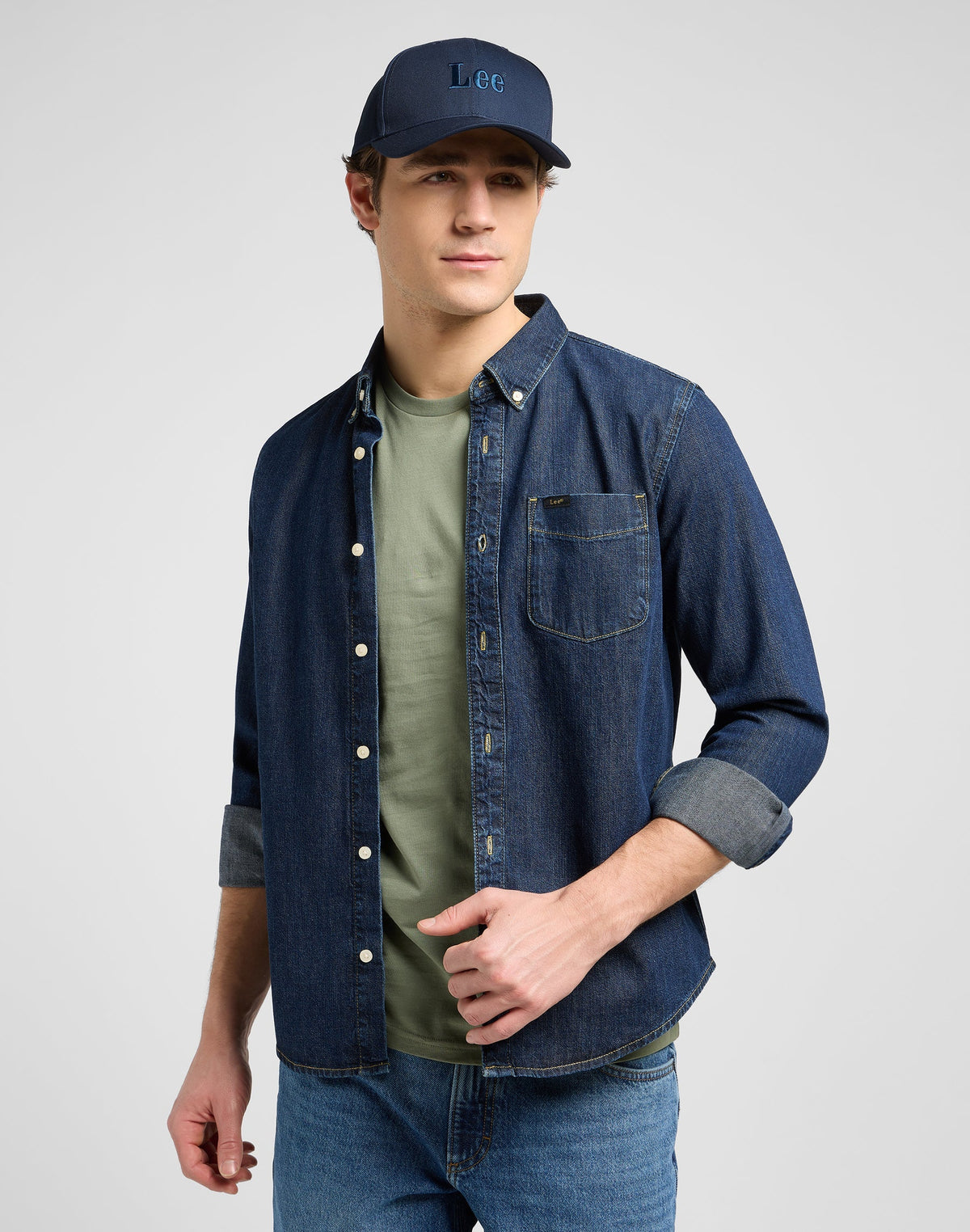 Lee Cap in Rivet Navy