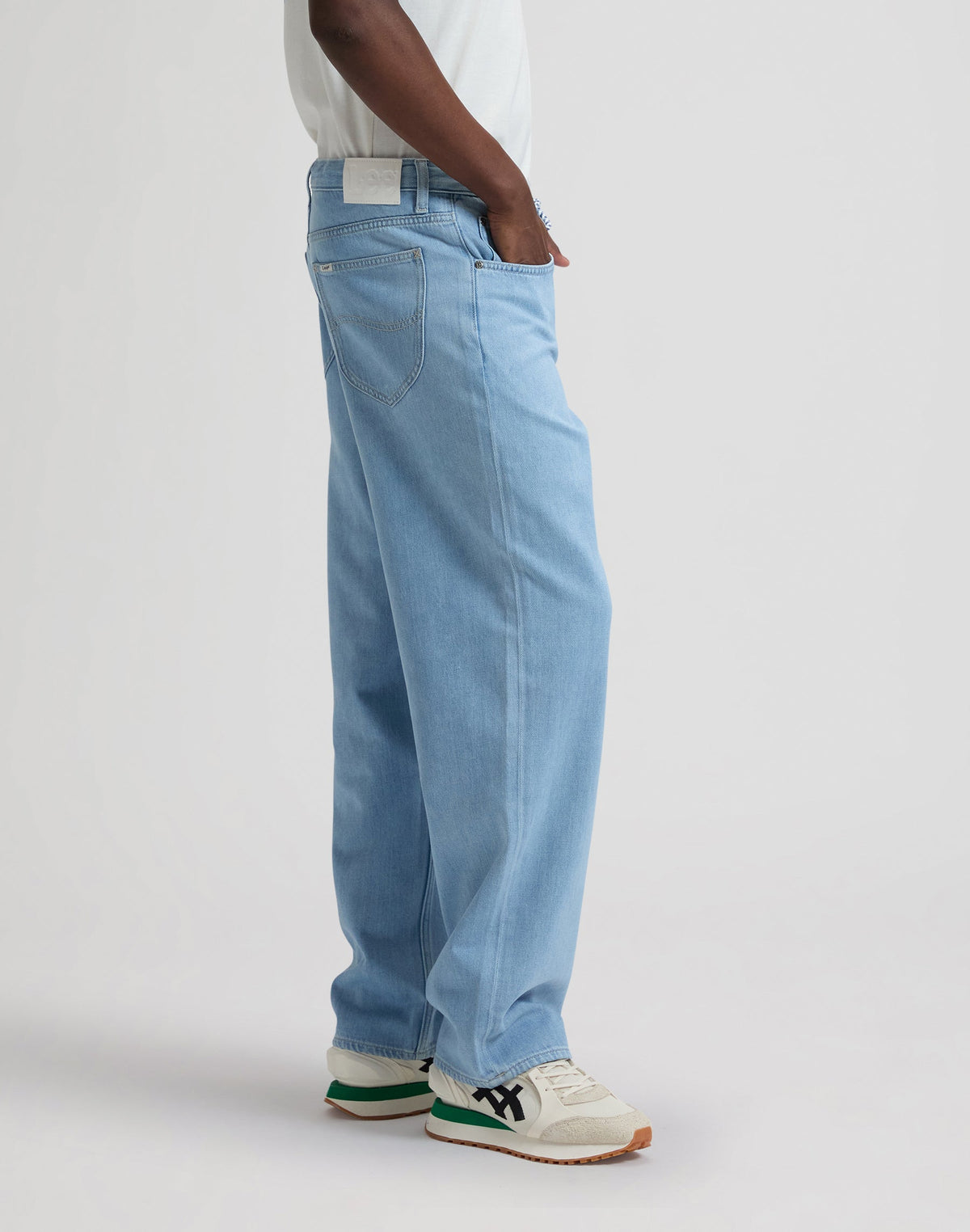 Henry Baggy Drawstring in Light Stone