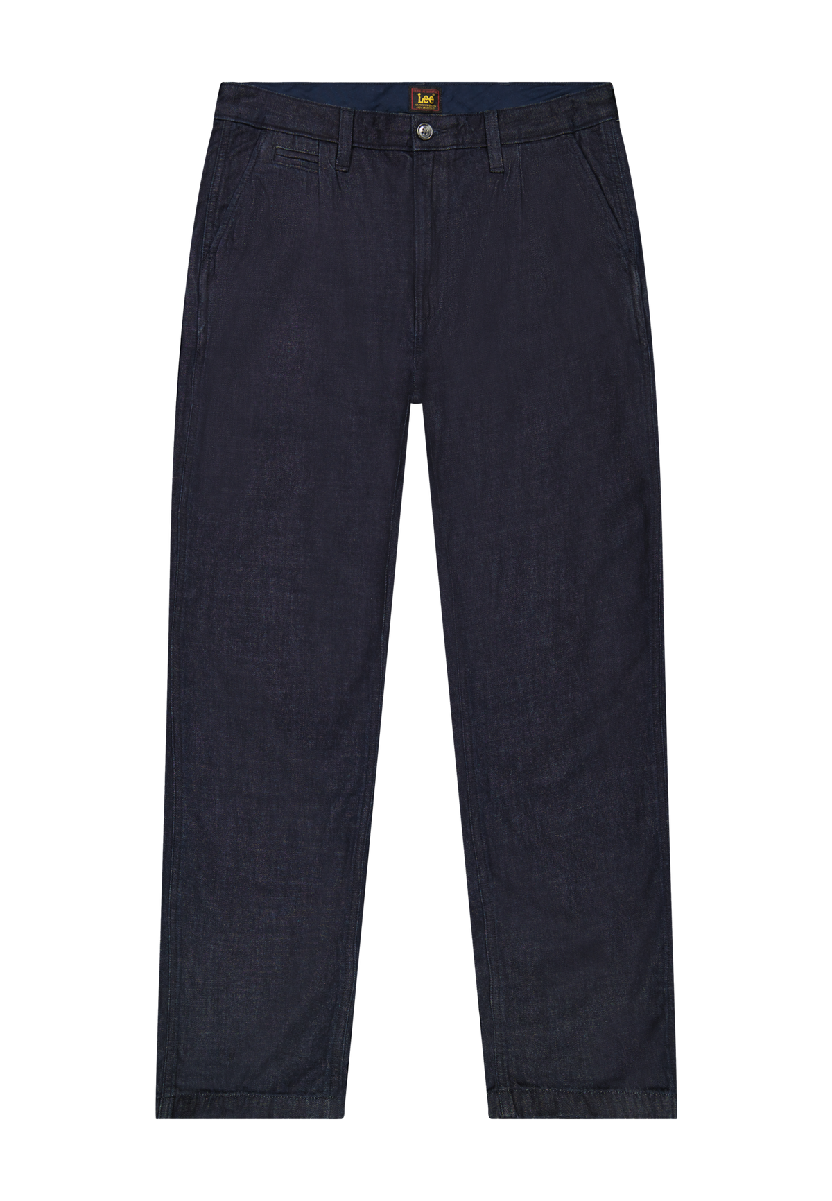 Pleated Chino in Rinse