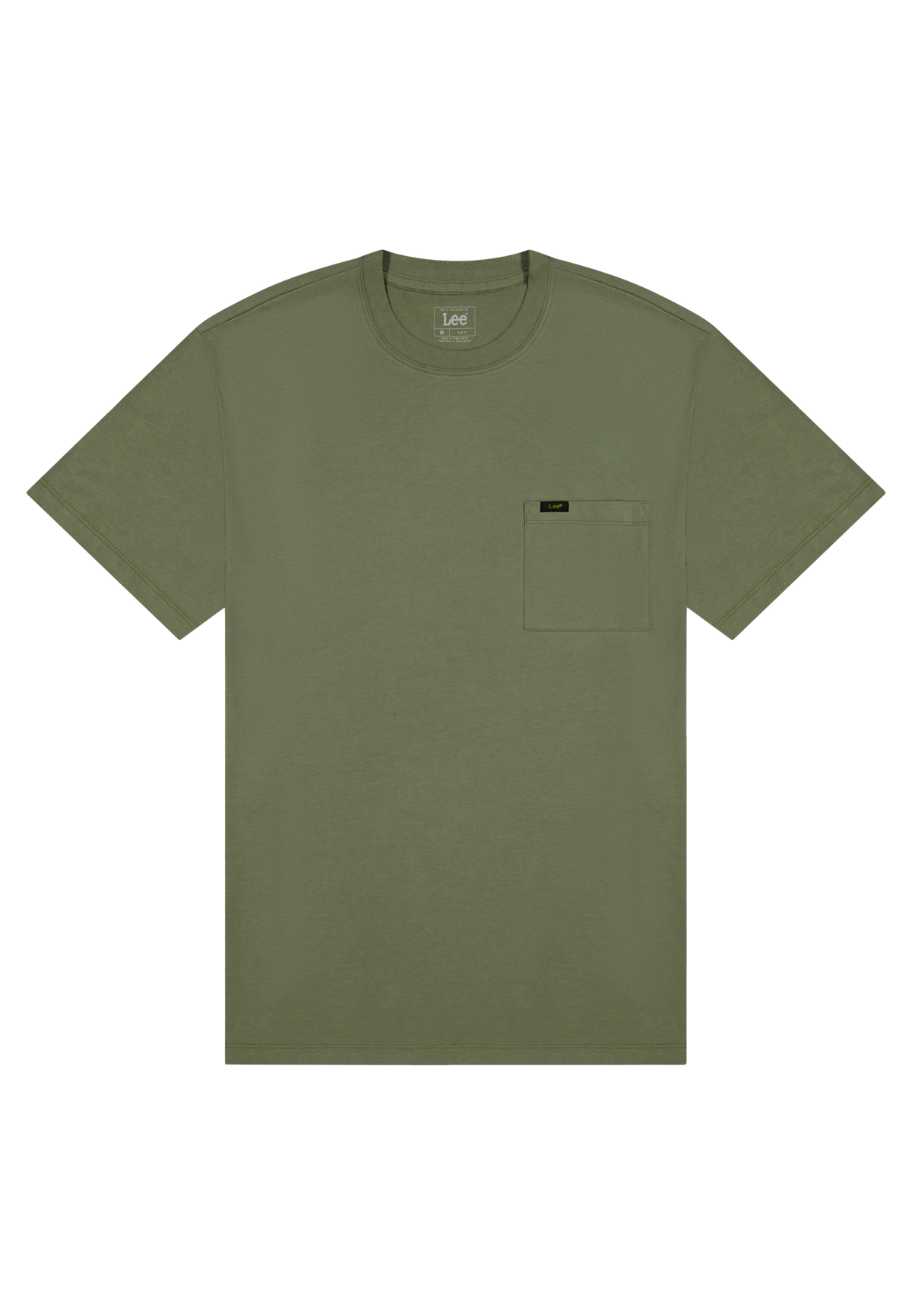 Ultimate Pocket Tee in Lichen Olive