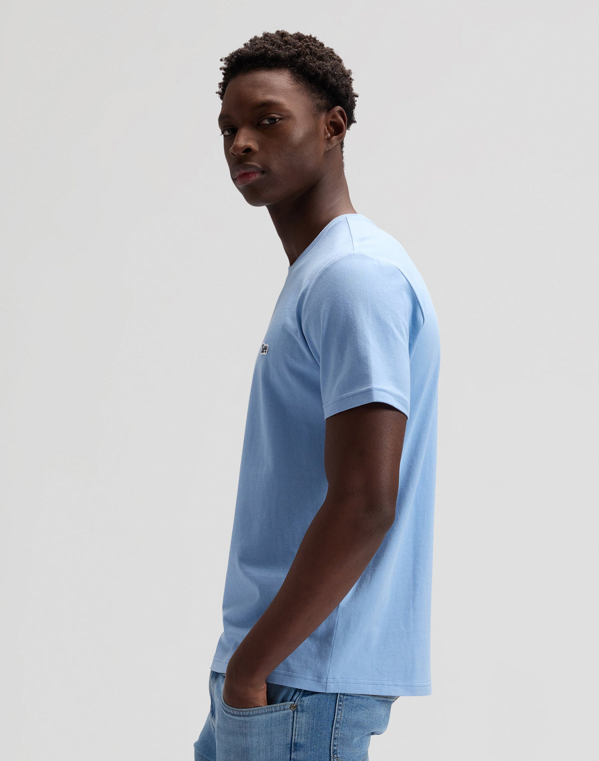Ss Patch Logo Tee in Halogen