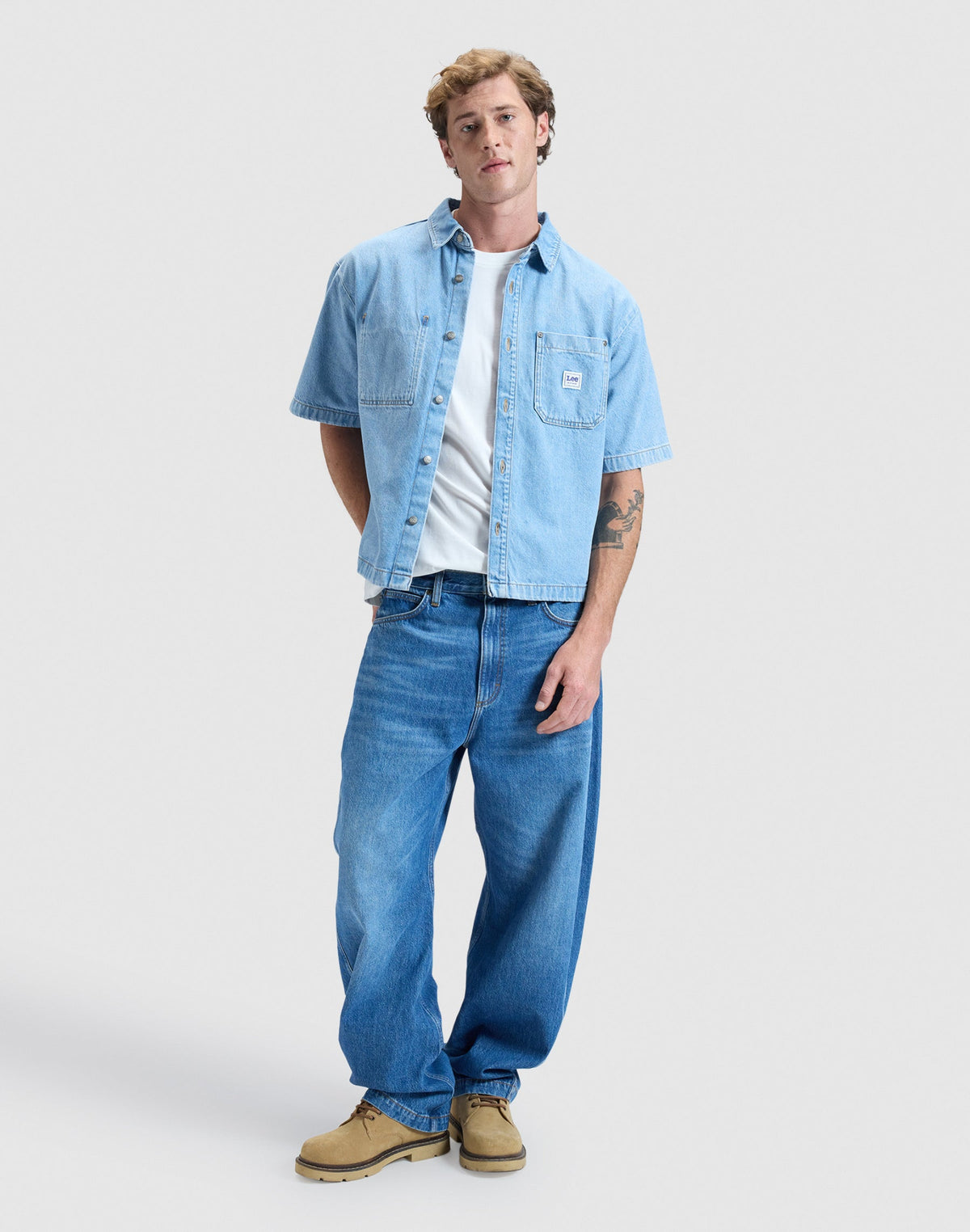 Ss Workwear Shirt in Just Me