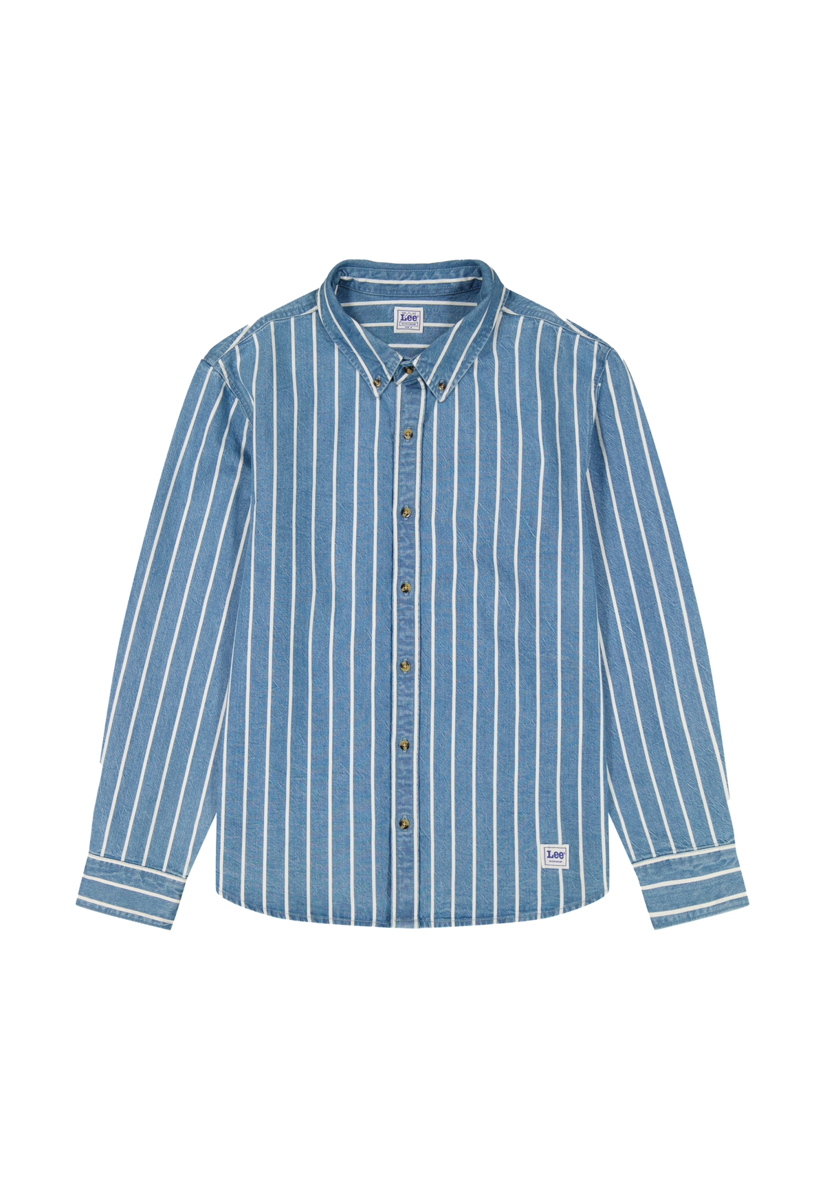 Workwear Button Down in Denim Stripe