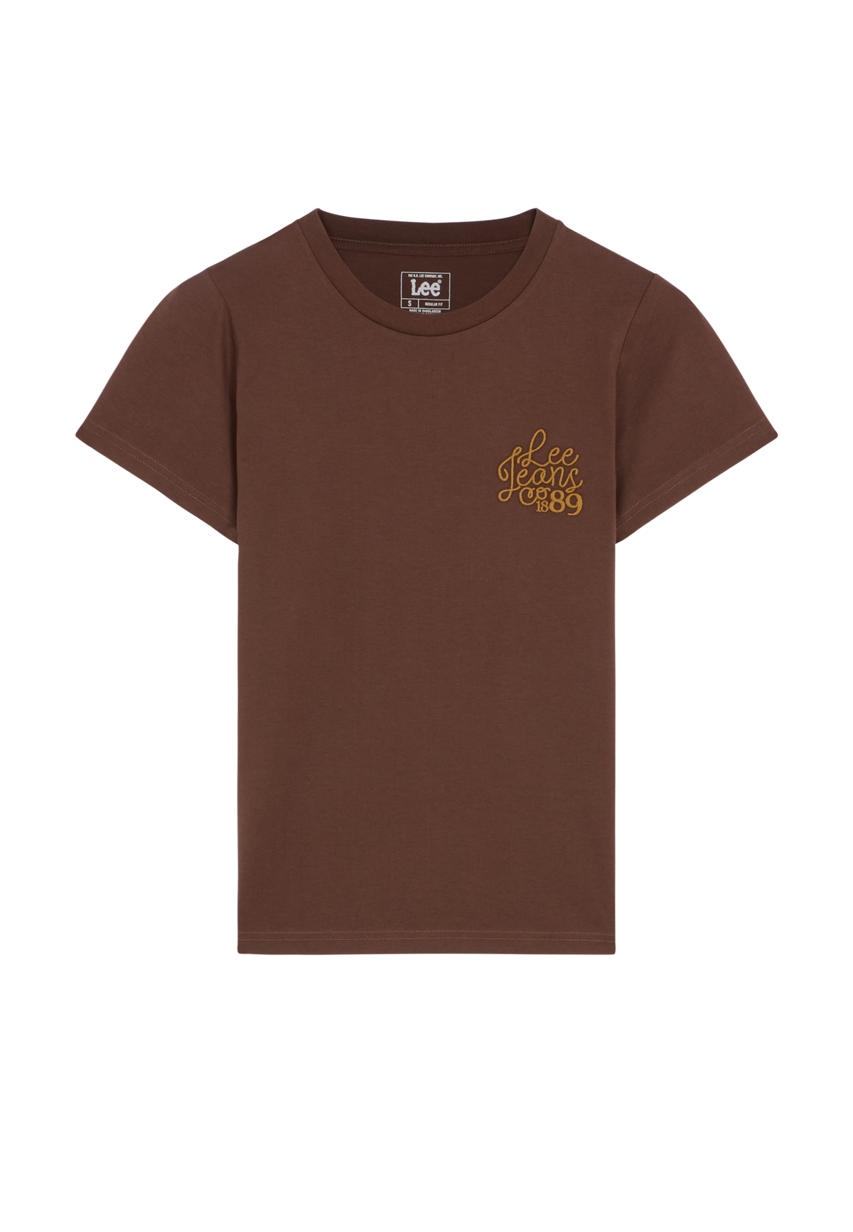 T-Shirt Lee 89 in Shaved Chocolate