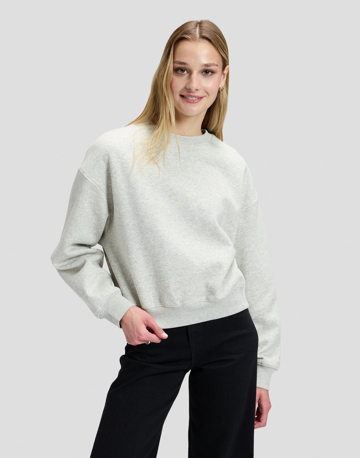 Sweatshirt Core in Grey Heather