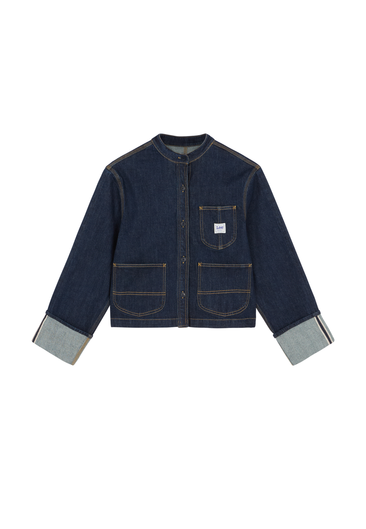 Jeanshemd Selvedge Overshirt in Xion