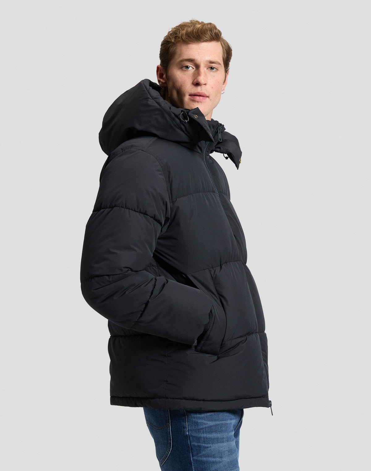 Winterjacke Lee Puffer in Black