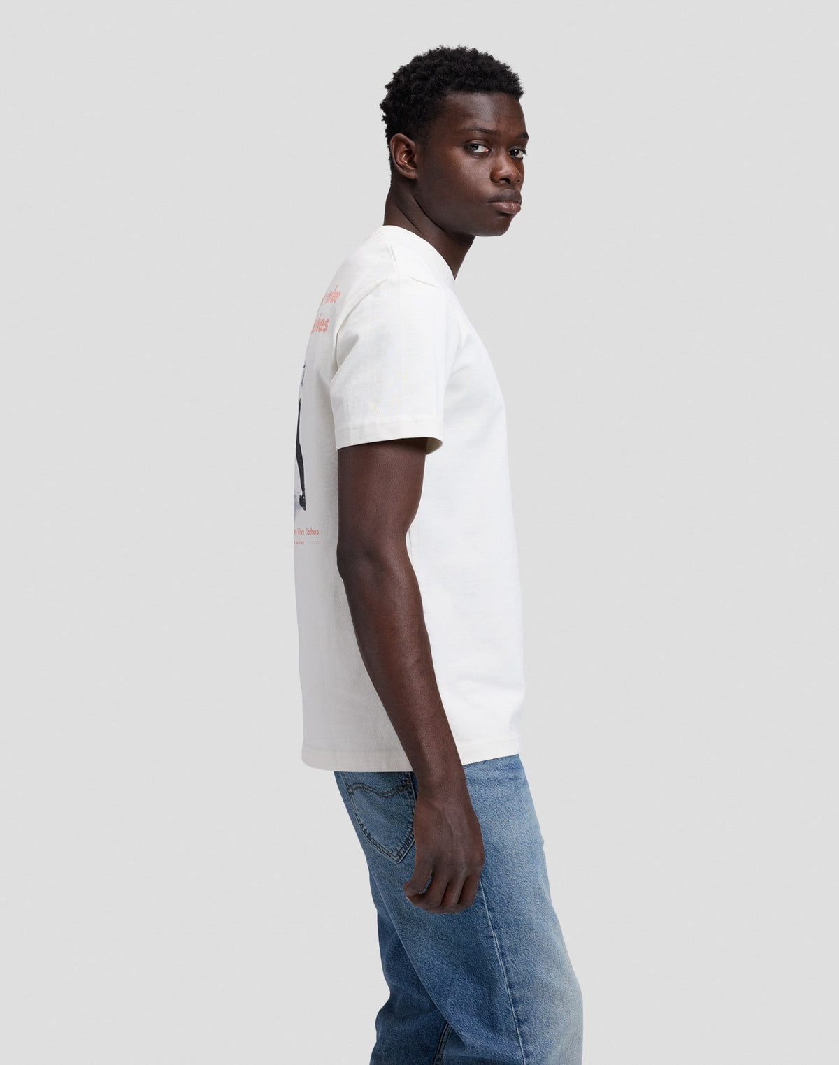 T-Shirt Workwear Quality in Ecru
