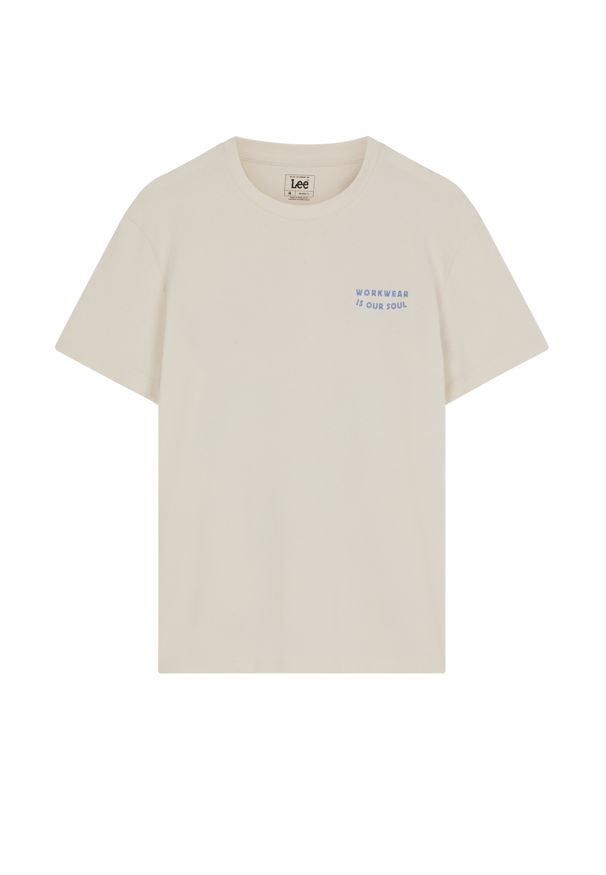 T-Shirt Workwear Worker in Ecru