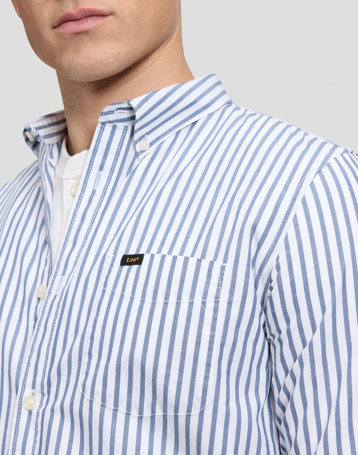 Hemd Lee Button Down in Bering Sea