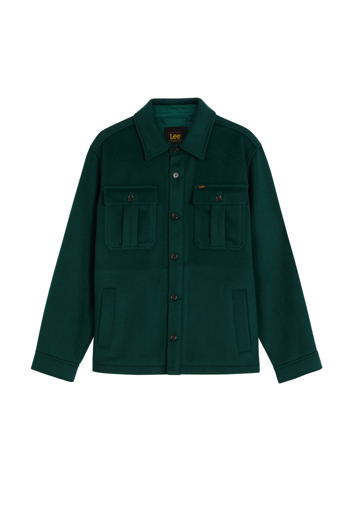 Overshirt Utility Wool in Ponderosa Pine