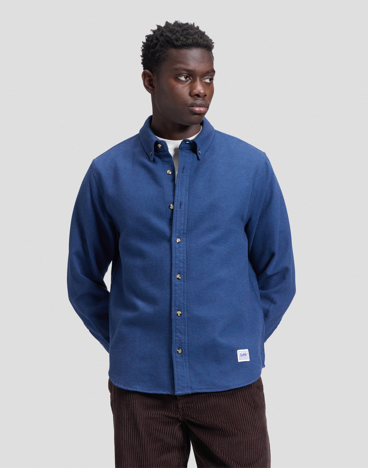Jeanshemd Workwear Button Down in Insignia Blue