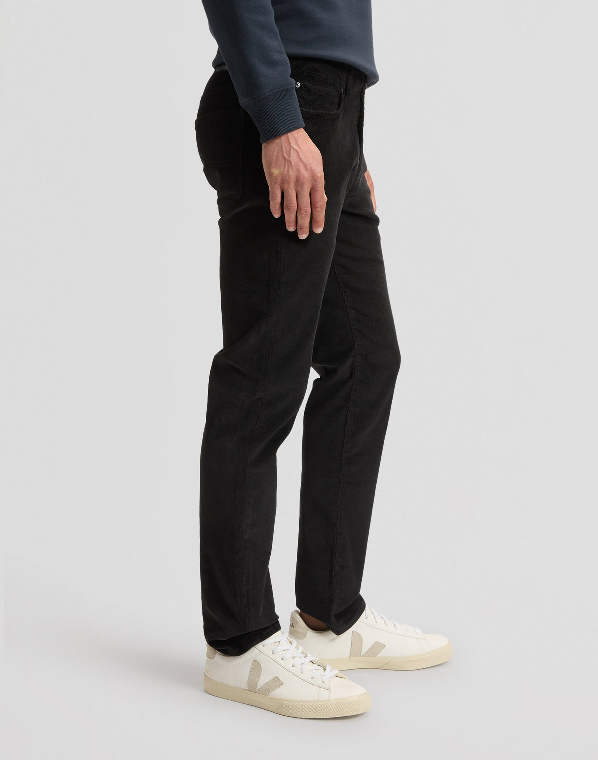 Cordhose Slim Fit Mvp in Black