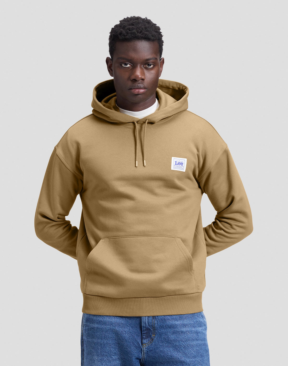 Kapuzenpullover Workwear in Dark Khaki