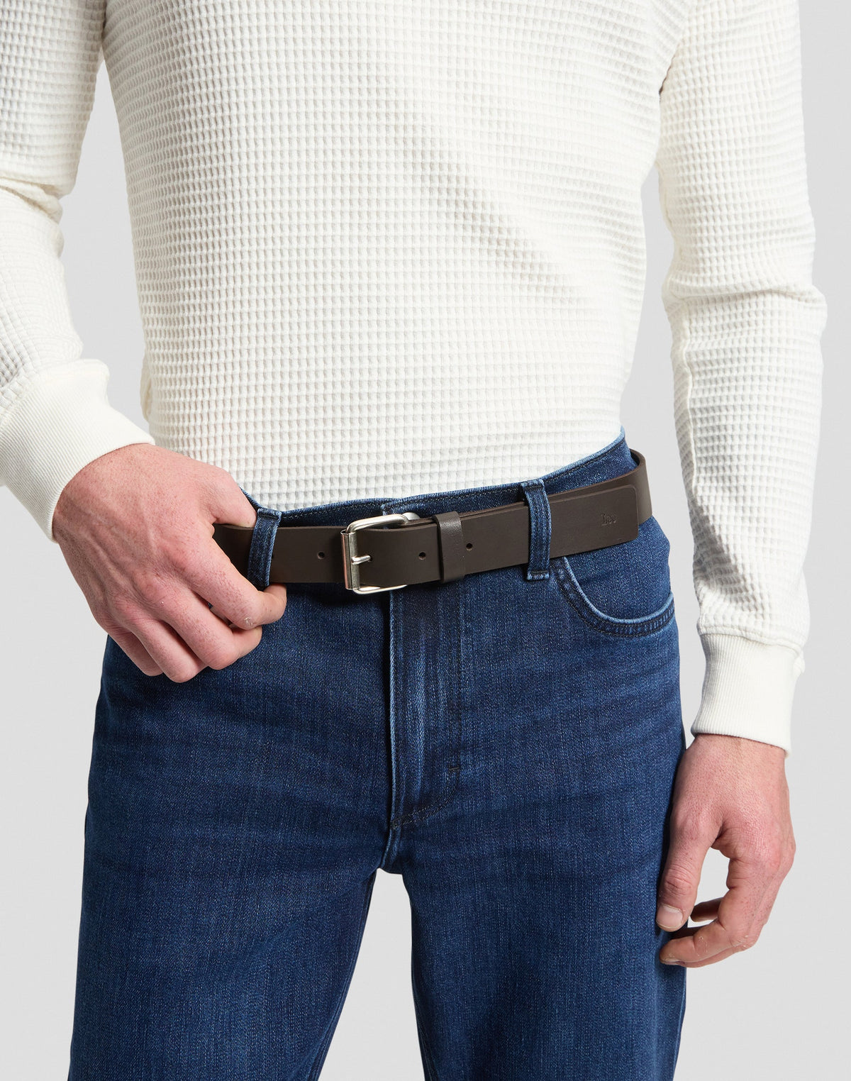 Gürtel Basic in Dark Brown
