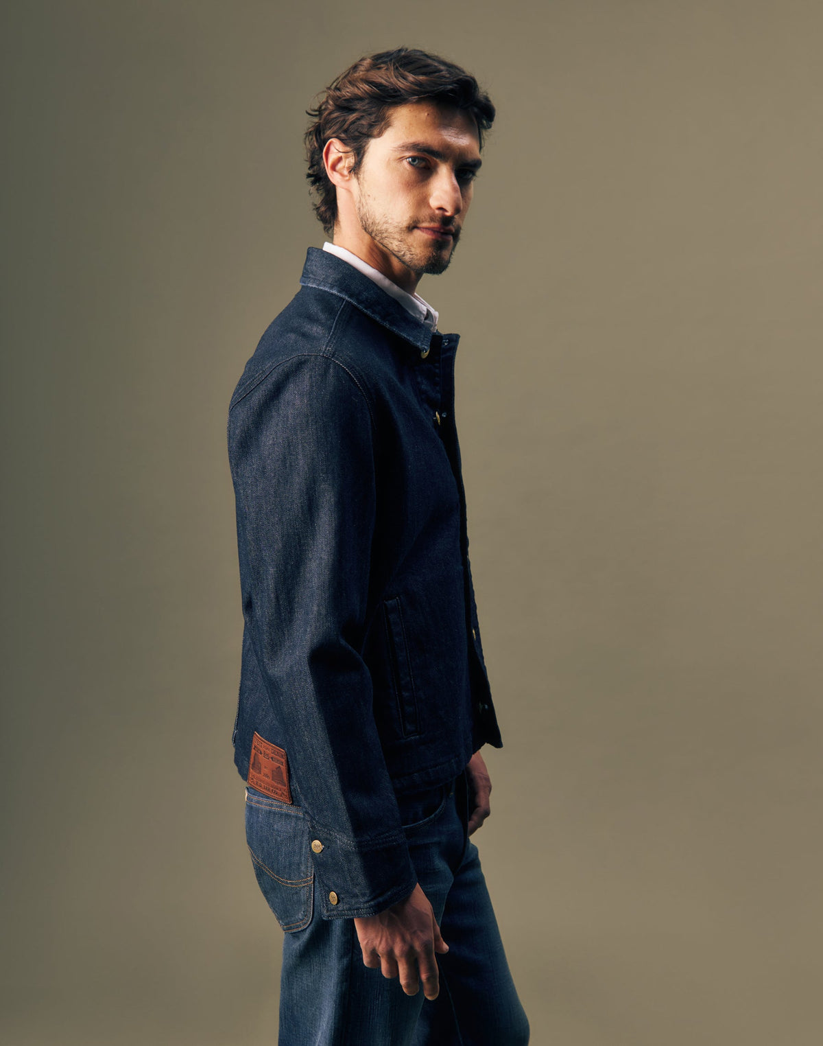 Jeansjacke Denim in Pure Gold