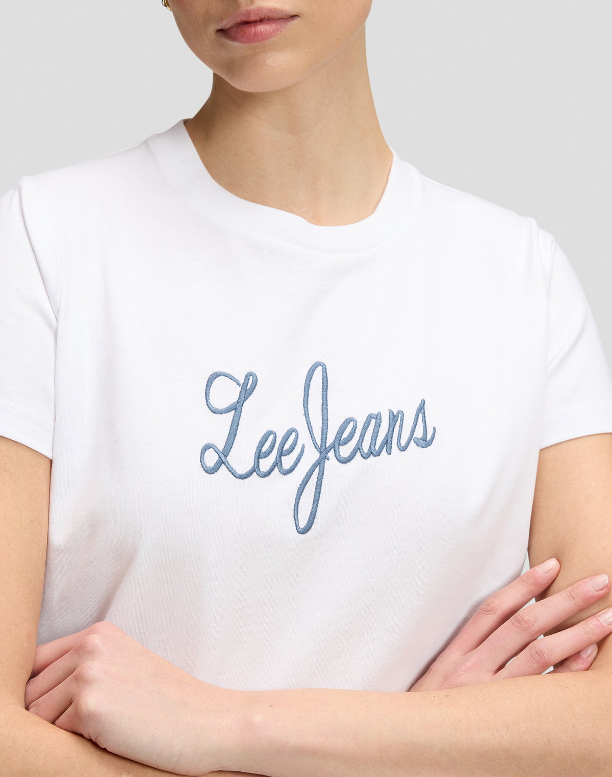 T-Shirt Lee Jeans in Bright White