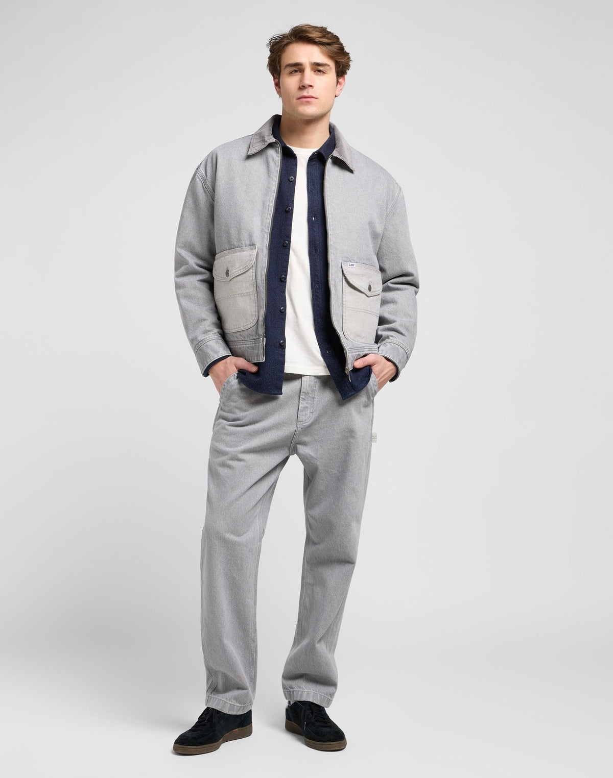 91U Utility Jacket in Gemini Grey - LEE Schweiz