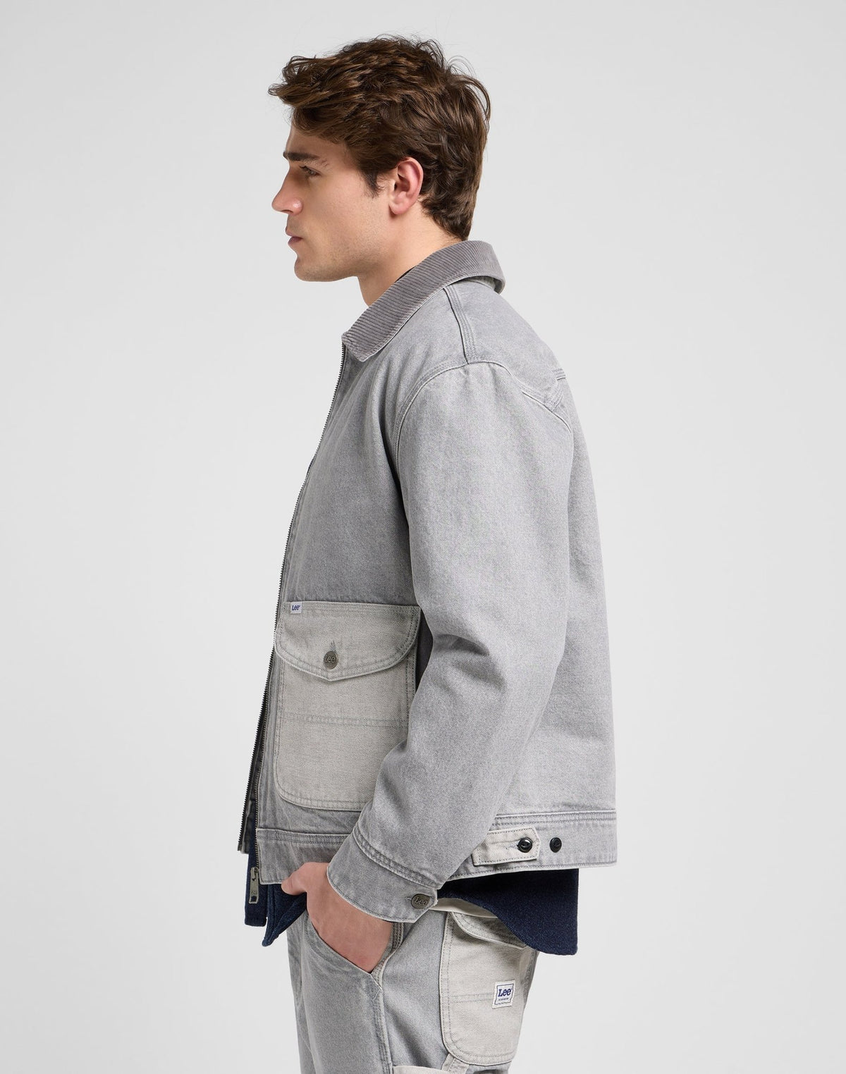 91U Utility Jacket in Gemini Grey - LEE Schweiz