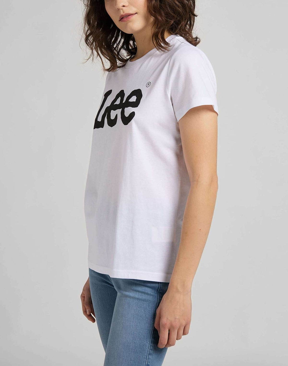 Logo Tee in White