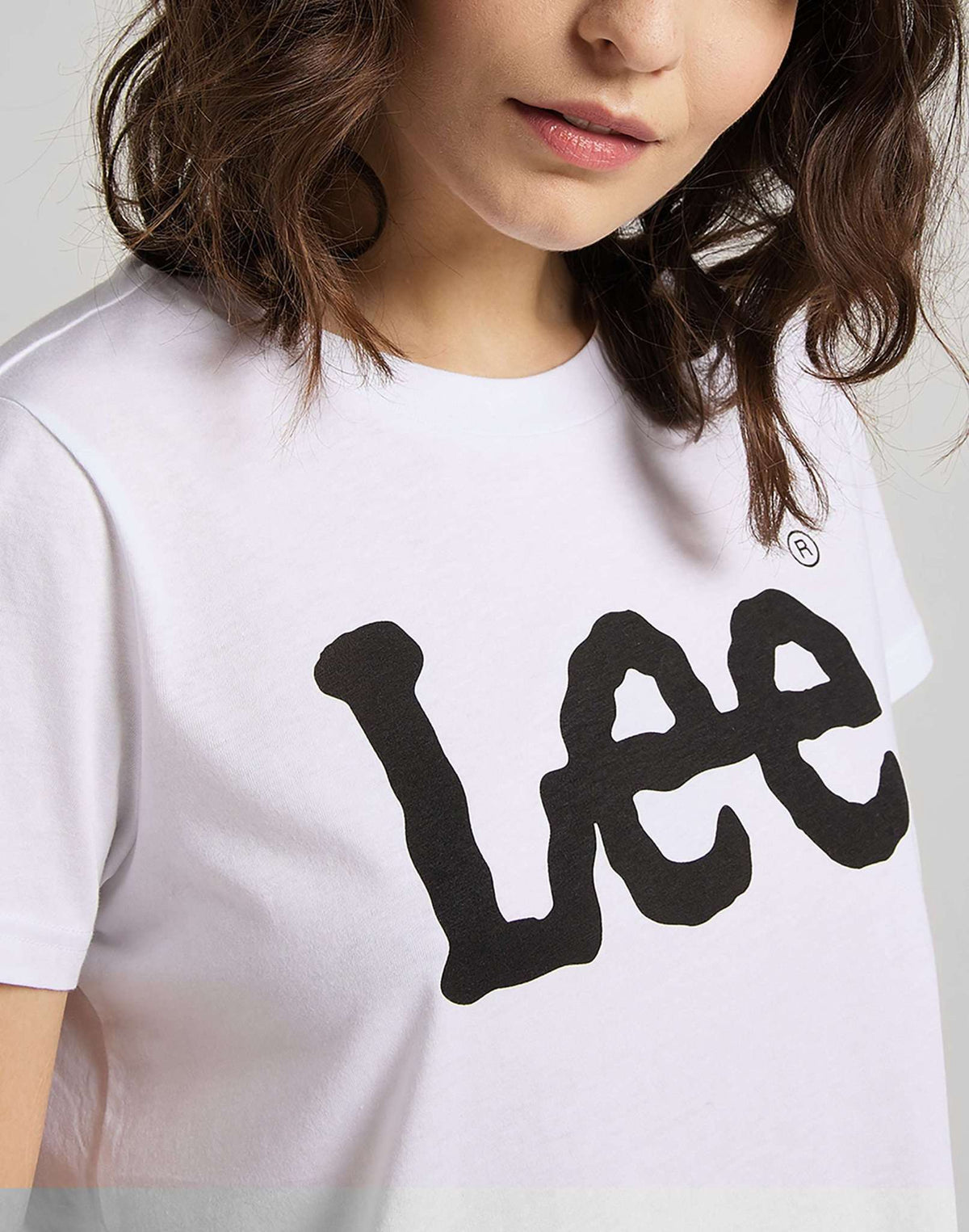 Logo Tee in White
