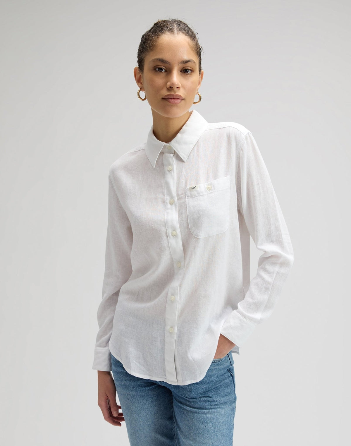 All Purpose Shirt in Bright White - LEE Schweiz