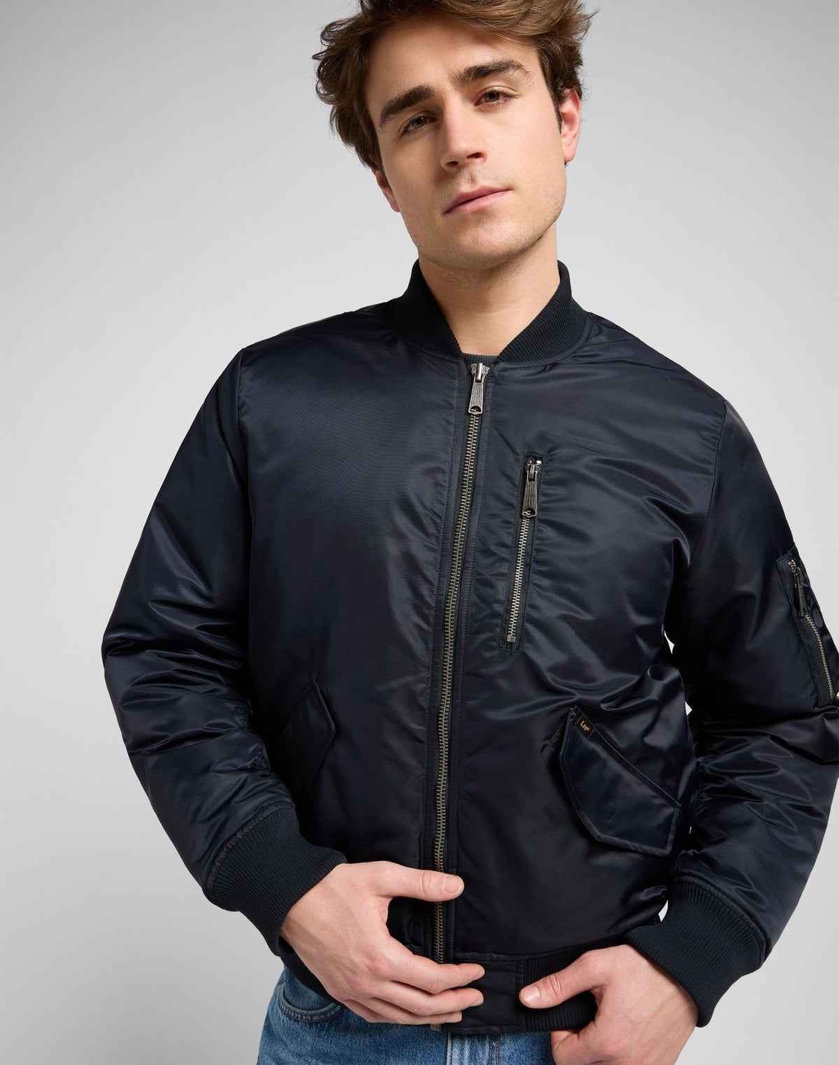 Bomber Jacket in Black - LEE Schweiz