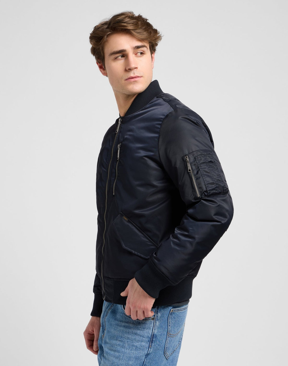 Bomber Jacket in Black - LEE Schweiz