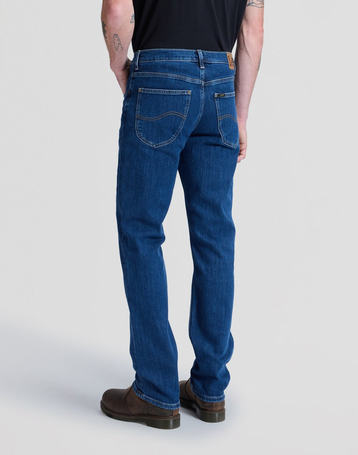Brooklyn Straight in Dark Stonewash - LEE Schweiz