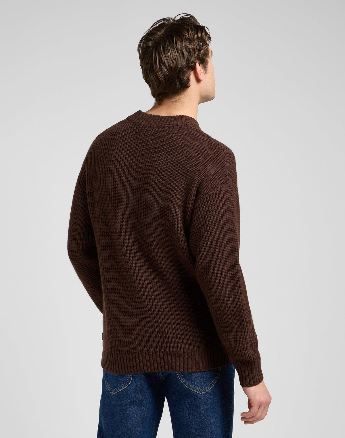 Chunky Crew Neck in Arabica - LEE Schweiz