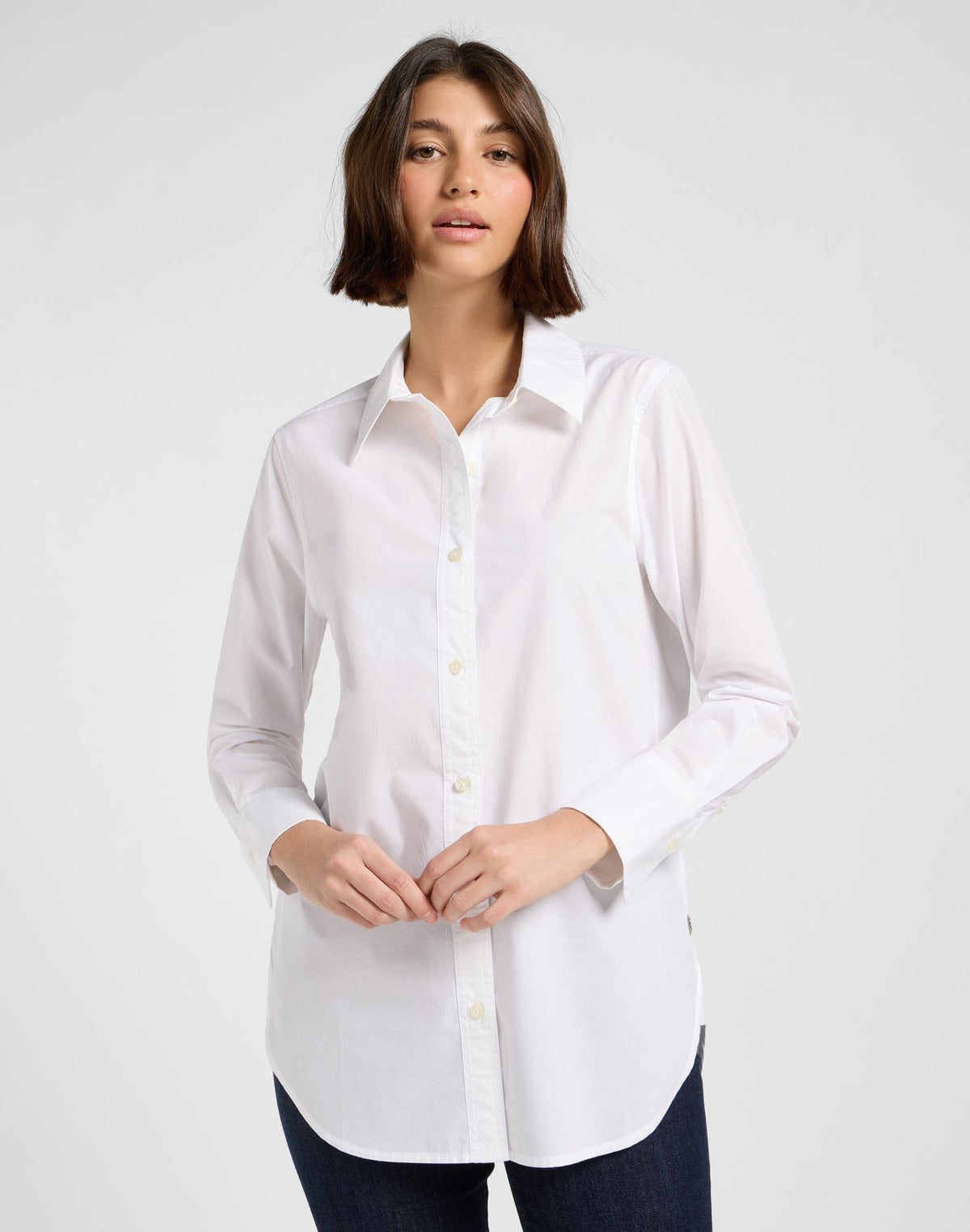 Classic Shirt in Bright White - LEE Schweiz