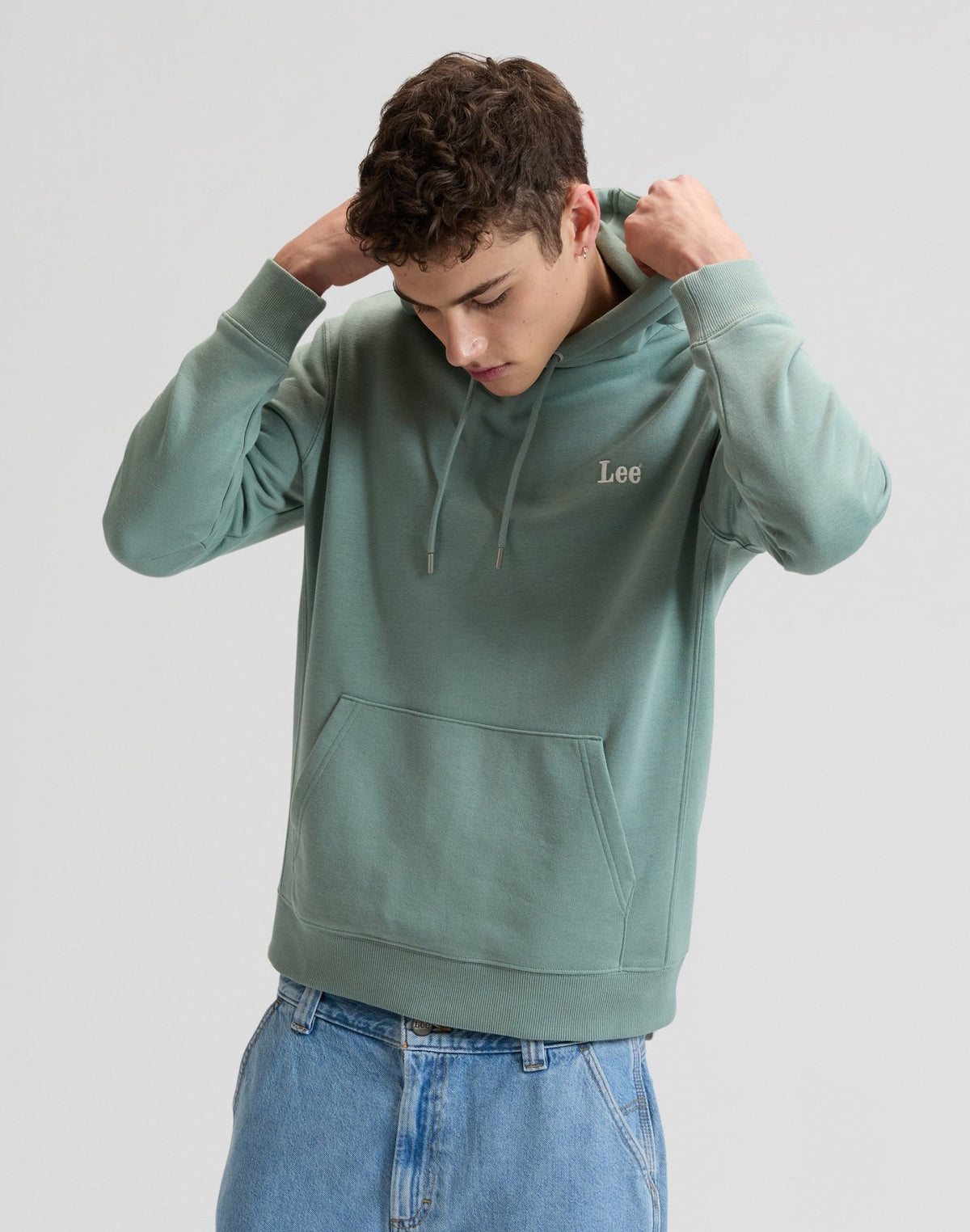 Essential Lee Hoodie in Desert Sage - LEE Schweiz
