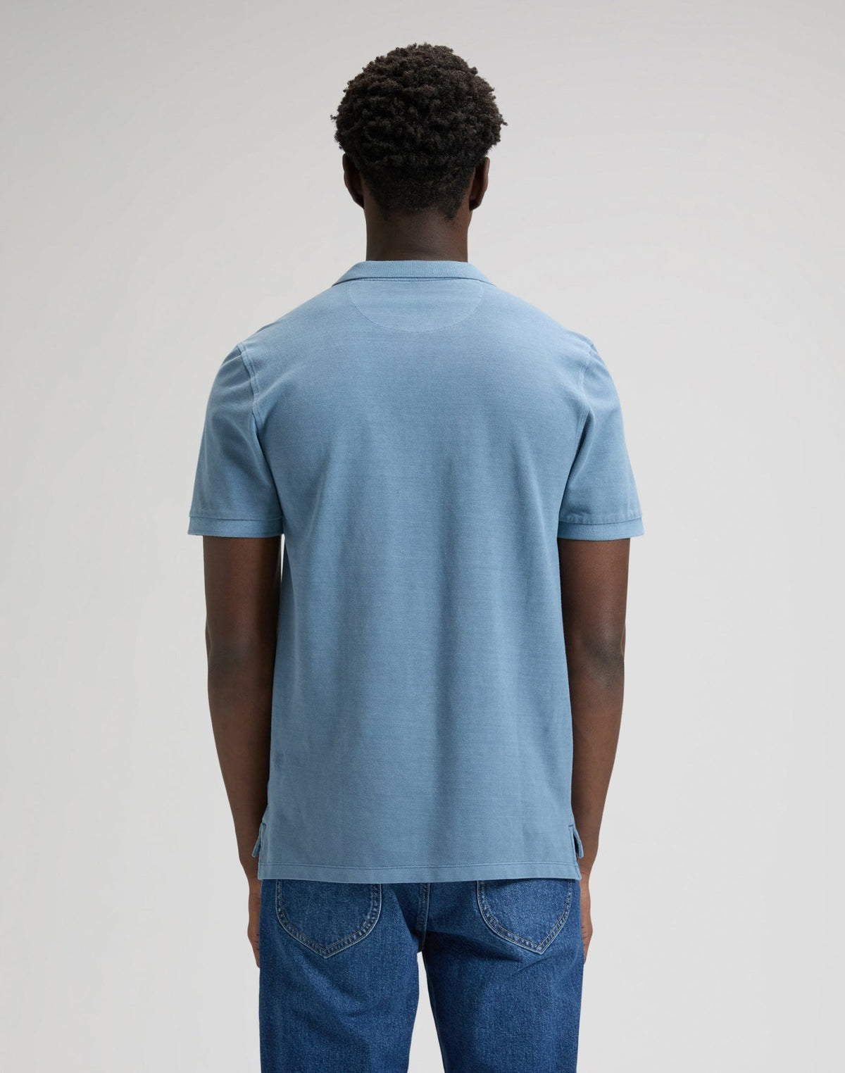 Garment Dye Polo in Dustier Blue - LEE Schweiz