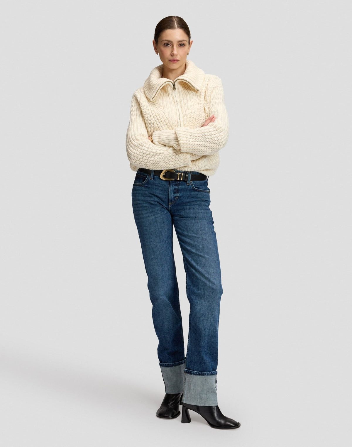 Gürtel Big Buckle in Black - LEE Schweiz