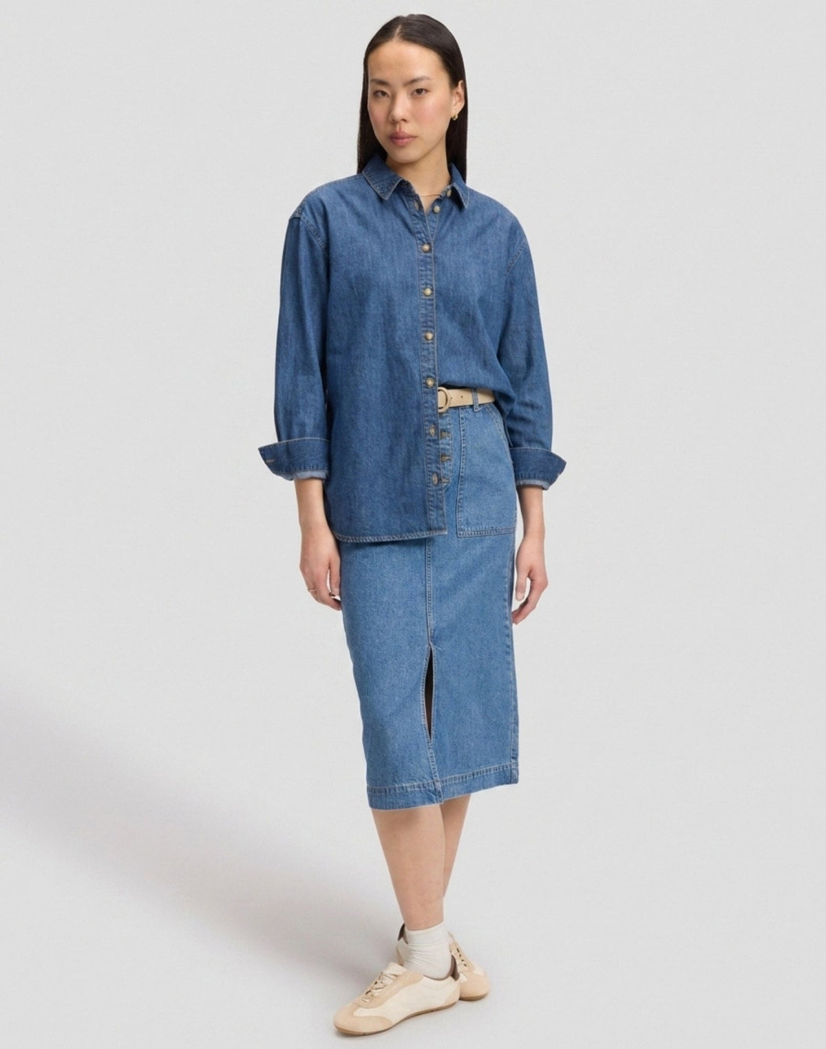 Hemd Classic in Brash Blue - LEE Schweiz