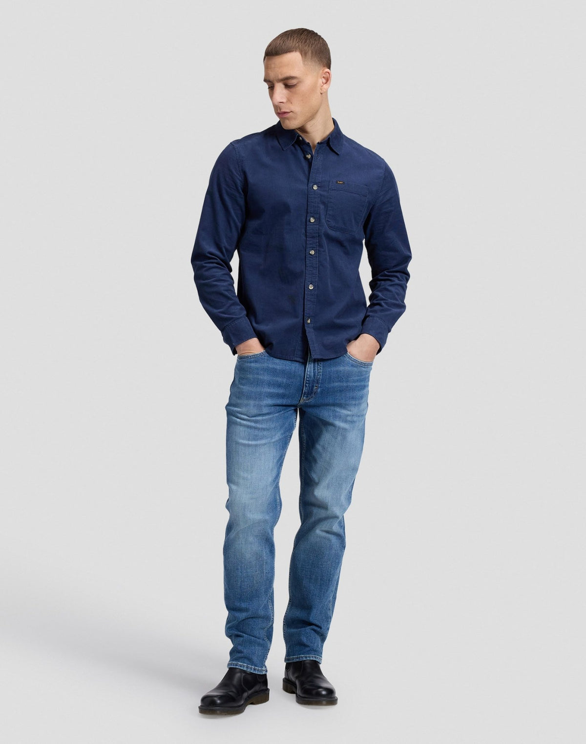 Hemd Leesure in Dress Blues - LEE Schweiz