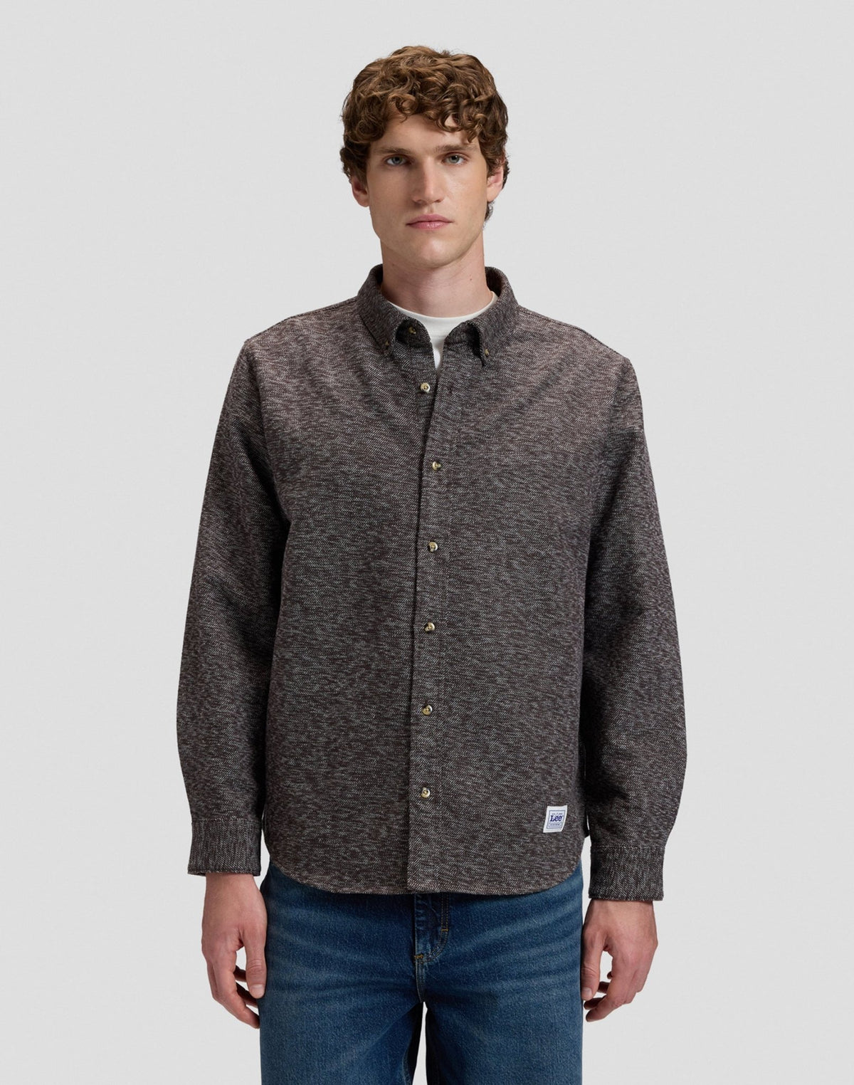 Hemd Workwear Button Down in Chocolate Torte - LEE Schweiz