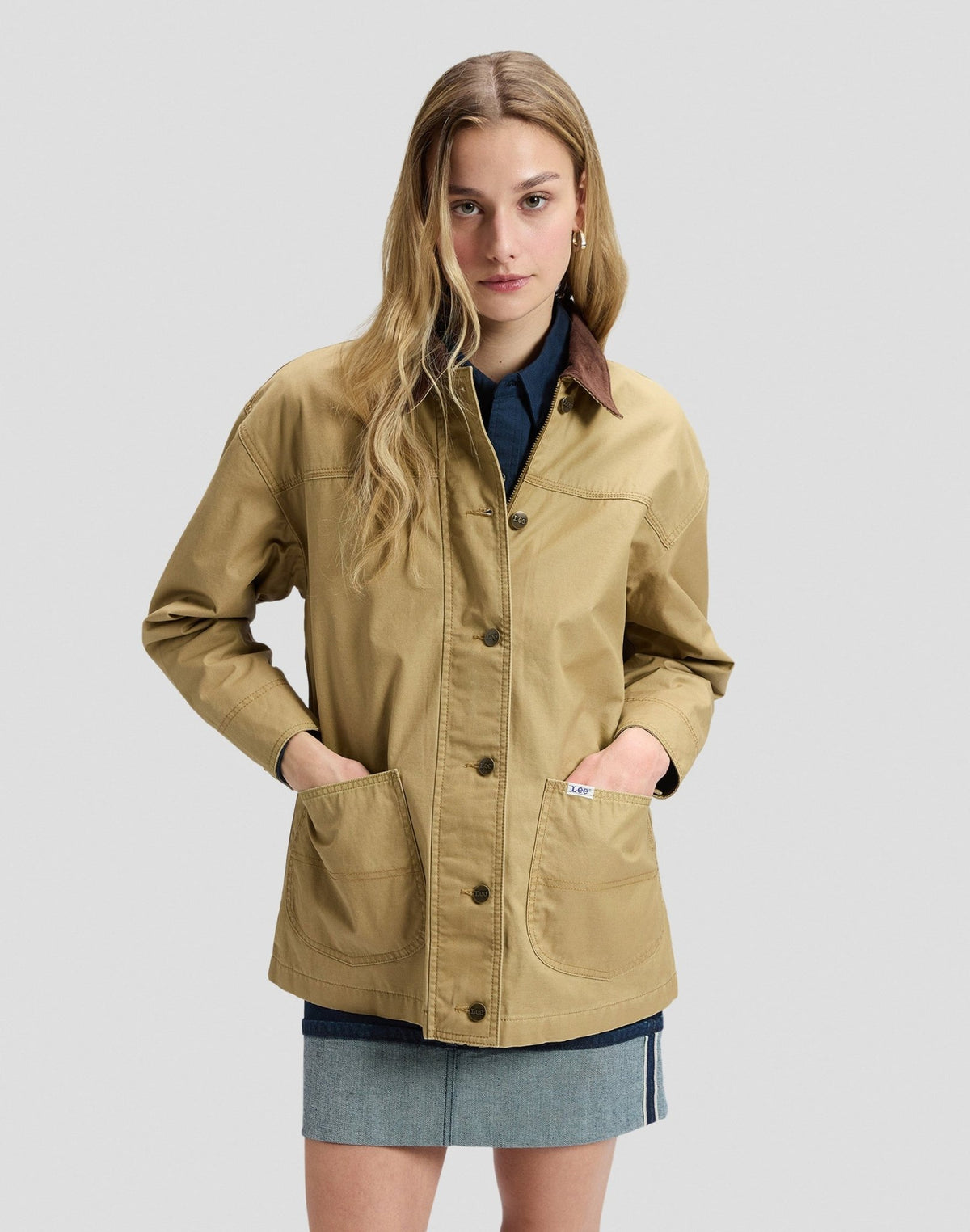 Jacke Chore Field in Khaki - LEE Schweiz