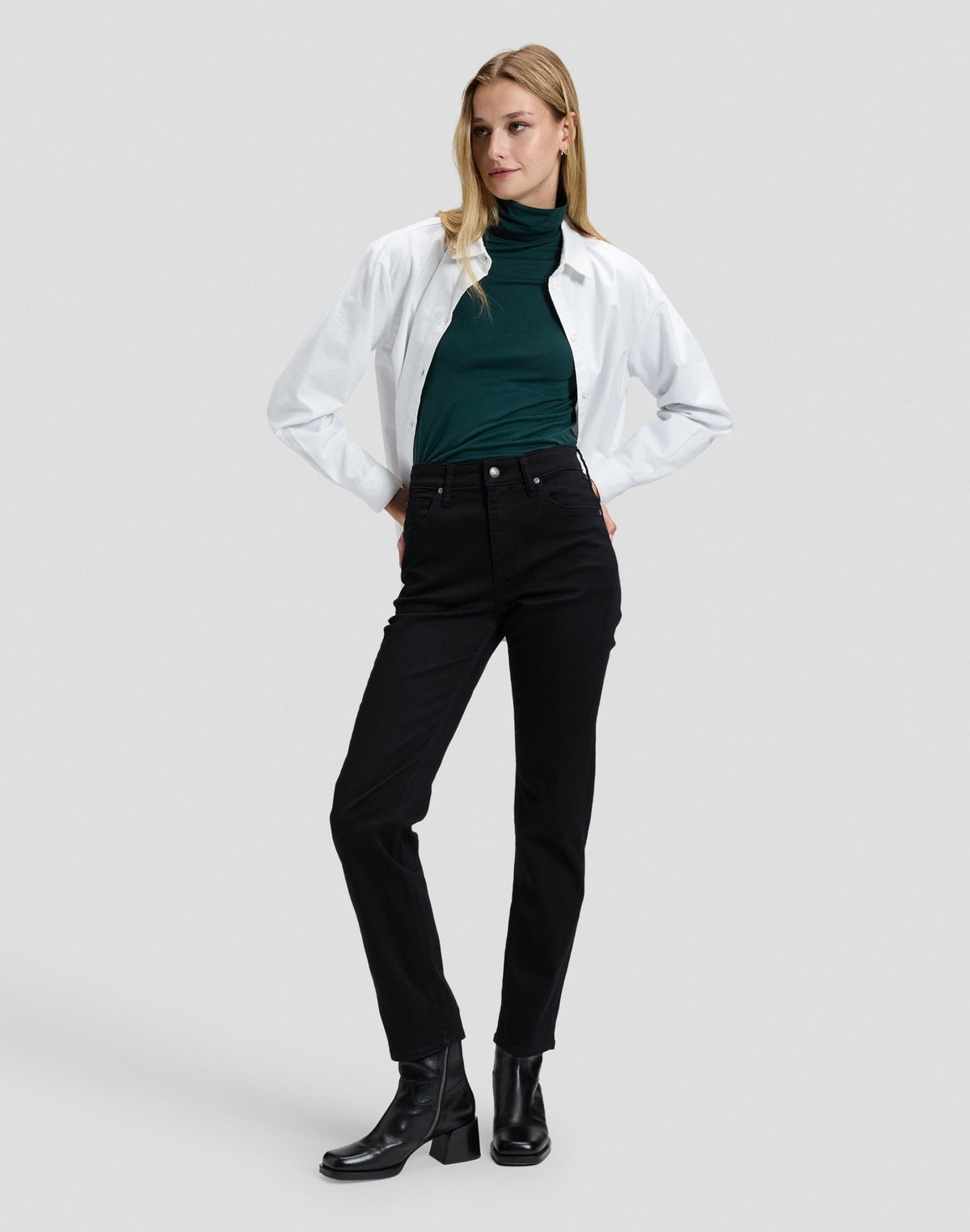 Jeans Carol in Base Black - LEE Schweiz